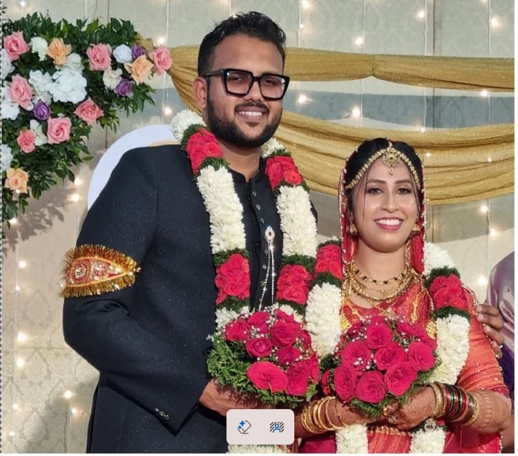ഷബാസ് ഖാനും ഫര്‍സീനും വിവാഹിതരായി