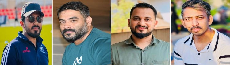 'കെപ് വ എഫ്.സി' ഫുട്ബോള് കൂട്ടായ്മ ഭാരവാഹികള്