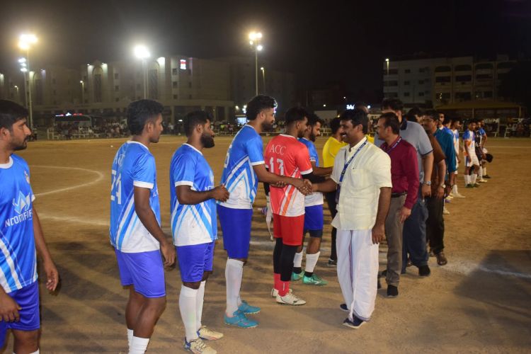 അബീര്‍ ബ്ലൂസ്റ്റാര്‍ സോക്കര്‍ ഫെസ്റ്റ്  2025 - സൂപ്പര്‍ ലീഗില്‍  എന്‍കംഫര്‍ട് എ.സി.സി എ ടീമിന് ജയം