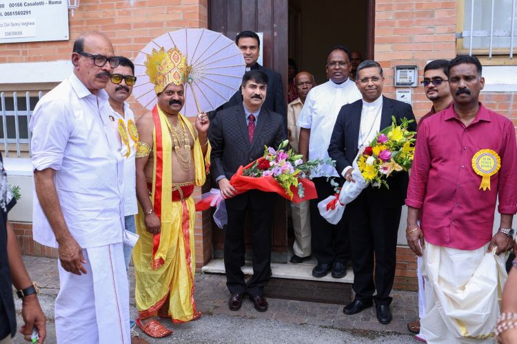 അലിക്ക് ഇറ്റലിയുടെ നേതൃത്വത്തില്‍ റോമില്‍ നടന്ന ഓണാഘോഷം ശ്രദ്ധേയമായി