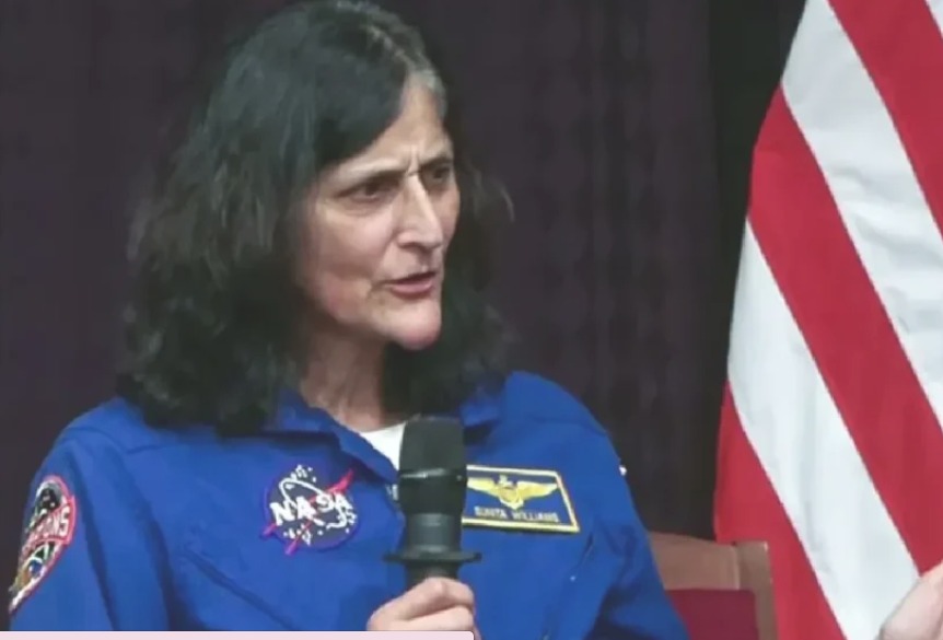 കെ.എല്‍.എഫില്‍ പങ്കെടുക്കാന്‍ സുനിത വില്യംസ് കോഴിക്കോട്ടെത്തി