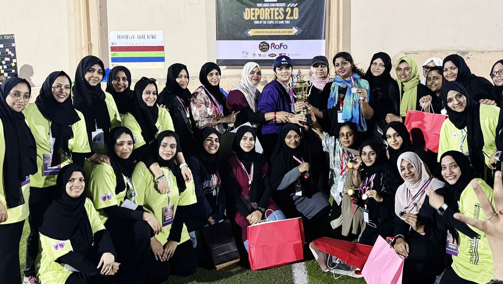 ജിദ്ദയില്‍ 'ഡിപോര്‍ട്ടസ് 2.0' കായികമേള ആവേശമായി; റെഡ് ഹൗസ് ജേതാക്കള്‍