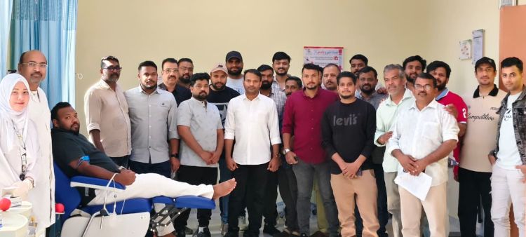 റമദാന്‍ മുന്നൊരുക്കം: ഹഫര്‍ അല്‍ ബാത്തീനില്‍ ഒ.ഐ.സി.സി രക്തദാന ക്യാമ്പ് സംഘടിപ്പിച്ചു