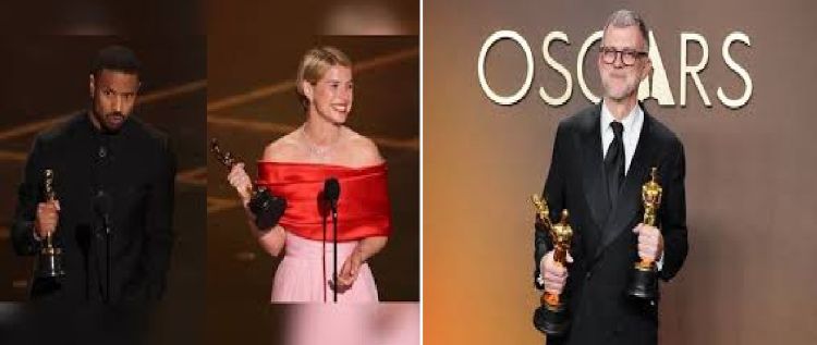 ഓസ്‌കാറില്‍ 'വണ്‍ ബാറ്റില്‍ ആഫ്റ്റര്‍ അനദര്‍' തരംഗം: ആറ് പുരസ്‌കാരങ്ങളുമായി പടയോട്ടം; ചരിത്രം കുറിച്ച് ഓട്ടം ഡ്യൂറള്‍ഡ്