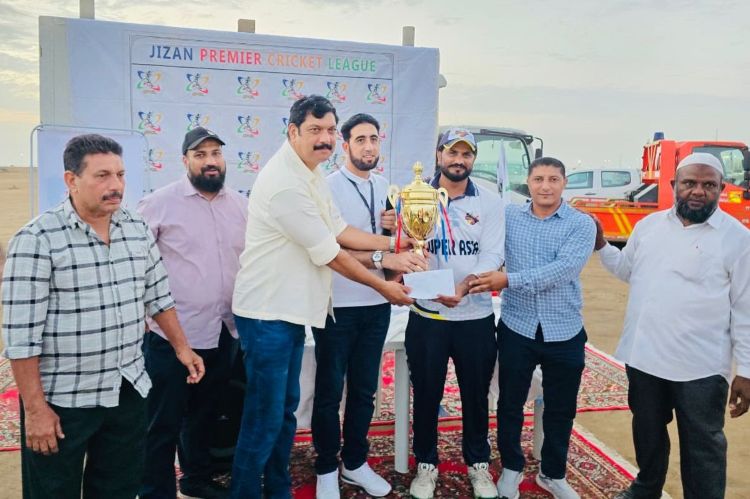 ജിസാന്‍ പ്രീമിയര്‍ ലീഗ് ക്രിക്കറ്റ്: സൂപ്പര്‍ ഏഷ്യ ക്രിക്കറ്റ് ക്ലബ് ചാമ്പ്യന്മാര്‍