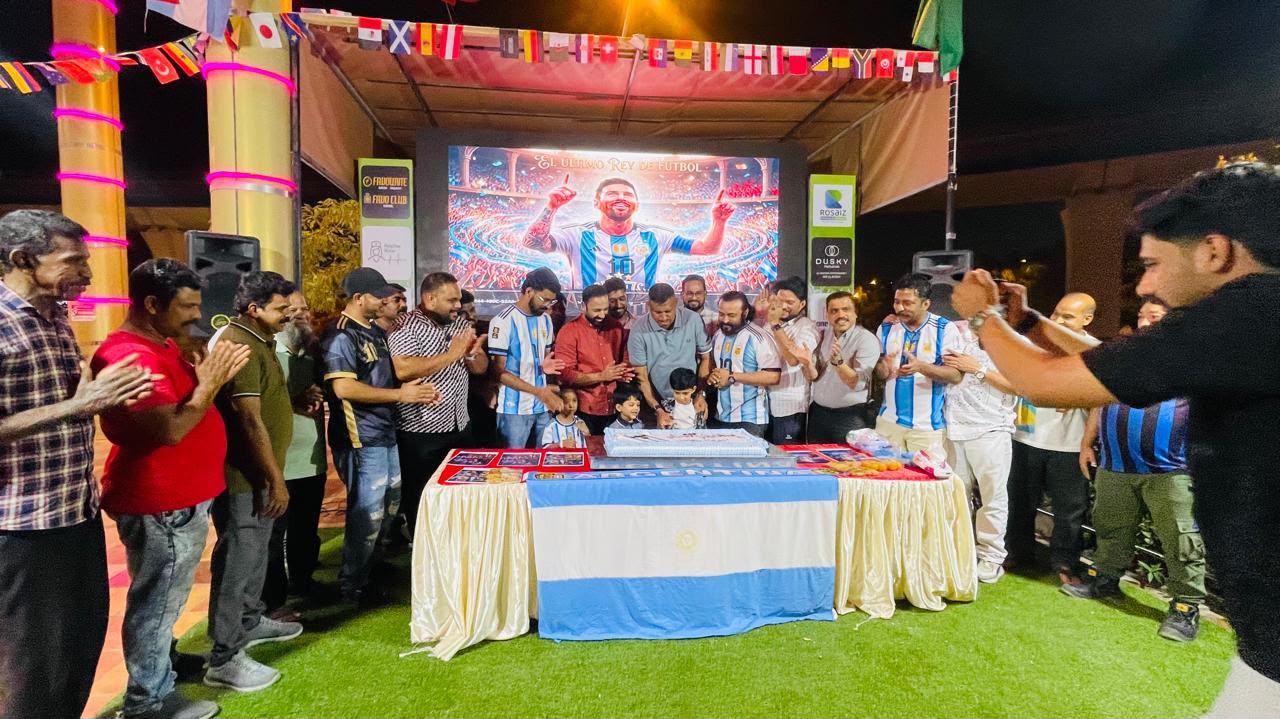 ഇതിഹാസത്തിന് 39; റിയാദില്‍ ആവേശം വാനോളമുയര്‍ത്തി അര്‍ജന്റീന ആരാധകര്‍