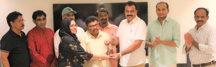  ജിദ്ദ മല്ലൂസും എന്‍ കംഫര്‍ട്സും സംയുക്തമായി സിനിമ പ്രദര്‍ശനം നടത്തി