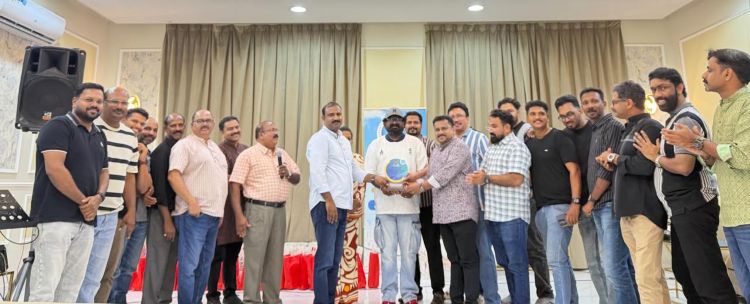 വിജേഷ് വിജയന് ടി.എസ്.എസ് ജിദ്ദയുടെ ആദരം