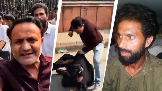 ഡല്‍ഹിയില്‍ പ്രതിഷേധക്കാര്‍ക്ക് നേരെ ആക്രമണം: നാലുപേര്‍ പോലീസ് പിടിയില്‍